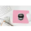 Mond - BLAH BLAH - Roze muismat rubber klein -witbureau
