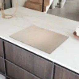 Japandi - Beige - Modern Inductie beschermer vinyl 3mm klein -sfeer8