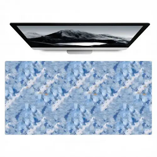 Vloeiend - Olie - Verf - Texturen Muismat XXL klein 681 -zzz3d