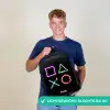 Knoppen van een gameconsole Rugzak - Zwart middel -sfeer7_NL