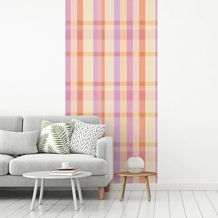 Pastel - uitpatroon - Geometrisch fotobehang vinyl groot 64 -woonkamer