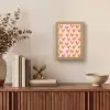 Hartjes - Getekend - Oranje Light Box met kabel (Tafellamp) klein 925 -sfeer2