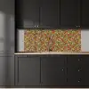 Patroon - Jaren 70 - Retro - Bubbel keuken achterwand 2 middel 871 -sfeer1