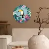 Toekan - Planten - Bloemen - Kinderen - Dieren - Kids Wandcirkel kunststof plaat 5mm dik klein -sfeer1