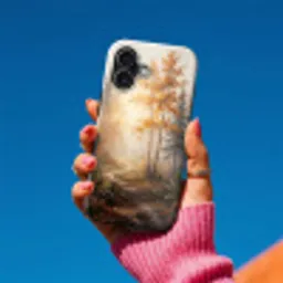 Bospad - Herfstbladeren - Natuur - Schilderachtig - Oranje Toughcase MagSafe Apple iPhone 17 klein -Sfeer1V