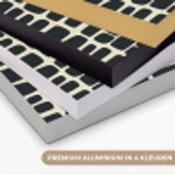 Modern - Organisch - Zwart Textielframe zwart klein 947 -USP_kleurenNL