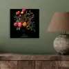 Tulpen - Bessen - Boeket - Vaas aluminium wit klein -sfeer2