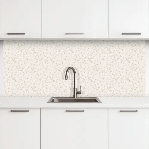 Bloemen - Motief - Zacht keuken achterwand 2 middel 871 -3d