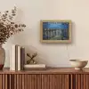 Van Gogh - Brug - Oude meesters Light Box met kabel (Tafellamp) klein -sfeer2