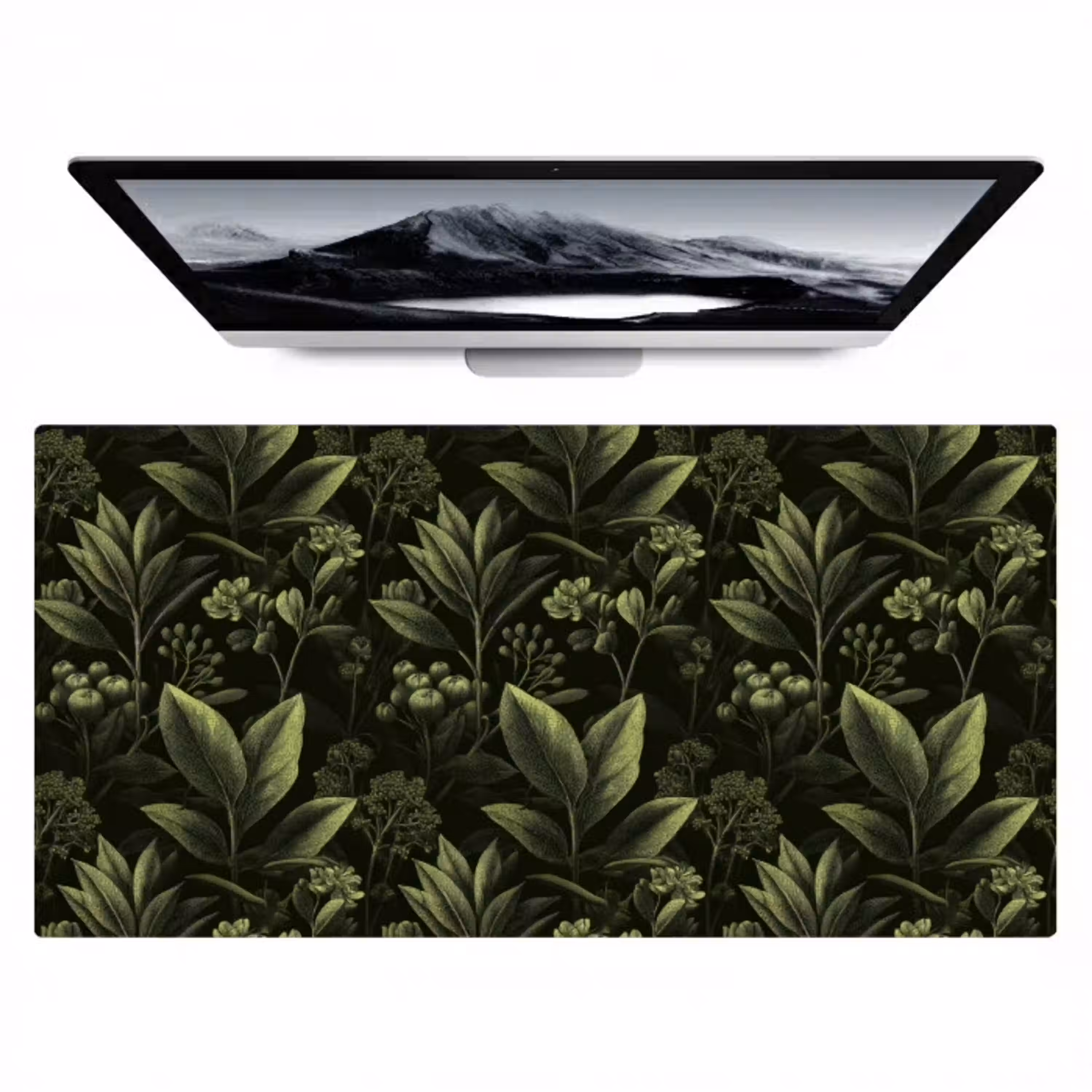 Klassiek - Donker - Botanisch - Planten Muismat XXL klein 681 -zzz3d