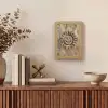 Gezichtje - Zon - Zand - Getekend Light Box met kabel (Tafellamp) klein -sfeer2