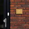 Mosterdgeel - Klassiek Naambord Rechthoek middel -sfeer1-rechthoek-S