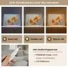 Zonnebloemen - Geel - Wazig Light Box met kabel (Tafellamp) klein -USP_lichtkleurNL