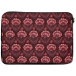 Bloemen - Waaier - Paars laptophoes neopreen klein 279 -zkaufland3dotto