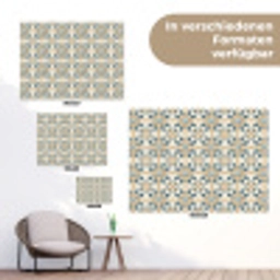 Patroon - Klassiek - Kleurrijk tuinposter los doek klein 239 -Xsfeer9_DE