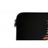 Papegaai - Kleurrijk - Vleugels - Sierlijk laptophoes neopreen klein -detail