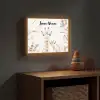 Giraffe - Jungle - Bruin - Kinderen Light Box met batterij (Wandlamp kind) middel -sfeer5_kind