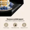 Pannenkoeken - Blauwe Bessen - Bord Inductie beschermer vinyl 3mm middel -usfeer4_FR
