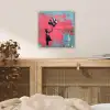 Graffiti - Meisje - Ballon - Banksy - Street art plexiglas 5mm klein -sfeer4