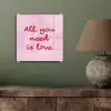 Tekst - Roze - Love - Hart plexiglas 5mm klein -sfeer3