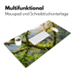 Toekan - Jungle - Natuur - Kleurrijk Muismat XXL klein -ysfeer4_duits