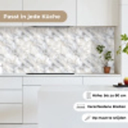 Grijs - Marmer - Gedetailleerd keuken achterwand 2 middel 871 -sfeer4_DE