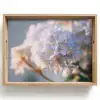 Bloemen - Lichtblauw - Wazig - Trosje Dienblad Rechthoek middel -z3d_shopping