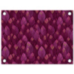 Bladeren - Patroon - Burgundy tuinposter los doek klein 239 -3d
