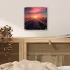 Windmolen - Zonsondergang - Landschap plexiglas 5mm klein -sfeer4