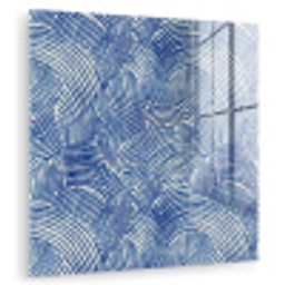 Modern - Abstract - Blauw plexiglas 5mm klein 11 -zzzproduct_nieuw