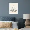 Grill - Uitroepteken - Zwart - Tekst poster papier klein -sfeer2