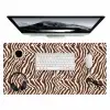 Zebra - Patroon - Zwart - Wit Muismat XXL klein 681 -3d