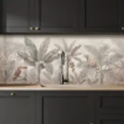 Natuur - Jungle - Ringstaartmaki - Bruin keuken achterwand 2 middel -sfeer1