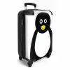 Dierenportret - Pinguïn - kinderen Koffer - NBS - Handbagage middel -productfoto_3d