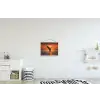 Walvis - Zon - Zee textielposter latten blank klein -kinderkamer