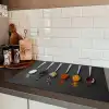 Specerijen - Lepels - Tafel - Rustiek - Kruiden Inductie beschermer vinyl 3mm klein -sfeer3