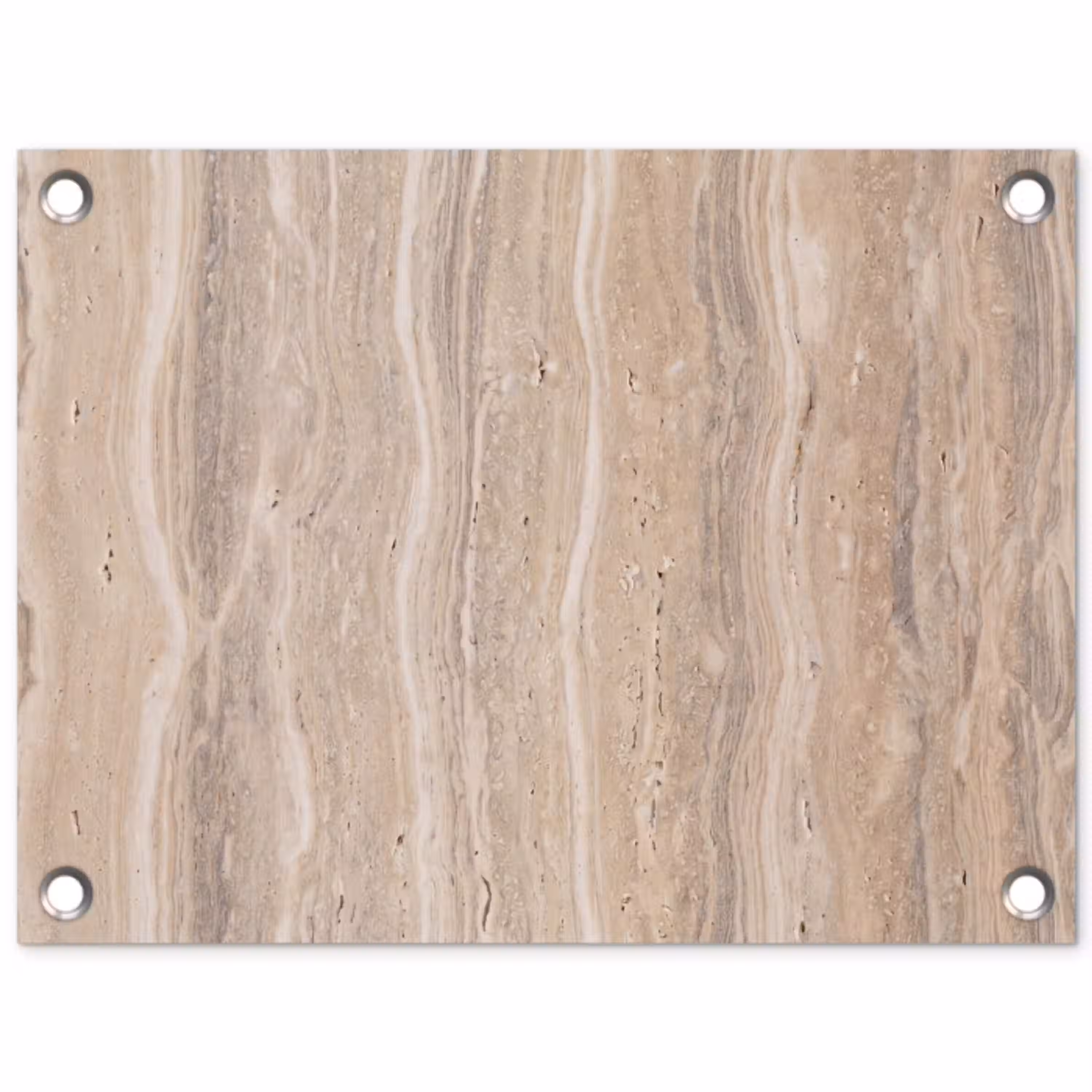Steen - Patroon - Textuur - Natuurlijk - Beige tuinposter los doek klein -3d