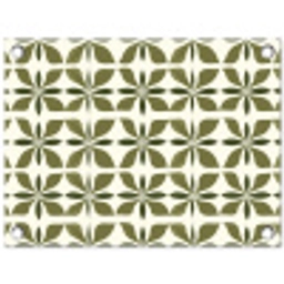 Botanisch - Retro - Groen tuinposter los doek klein 239 -3d