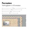 Madelief - Patroon - Oranje Muismat XXL klein 681 -sfeer5