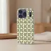 Botanisch - Retro - Groen Telefoonhoesje iPhone 17 Pro klein 878 -sfeer2