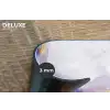 Paars - Modern - Marmer - Abstract Placemat vinyl groot -closeup
