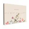 Spreuken - Mama jij bent de liefste - Quotes - Moeder canvas 2cm klein -z3d