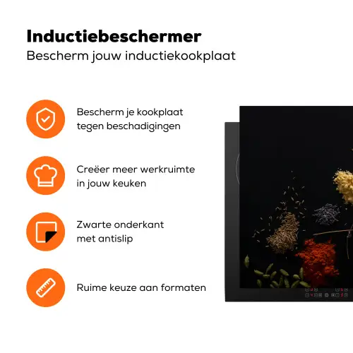 Kruidige Constellatie Inductie beschermer vinyl 3mm klein -zzzzzzz-td-ups