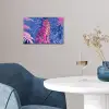 Tijger - Roze - Bladeren - Jungle poster papier klein -sfeer3