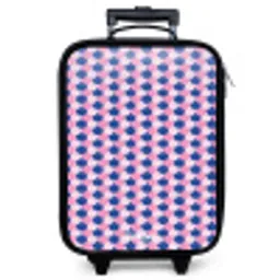 Schubben - Patroon - Blauw - Roze Kinderkoffer - Zwart klein -zzz_website3d