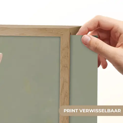 Eend - Konijnoren - Grijs Light Box met batterij (Wandlamp) middel -USP_websiteprintNL