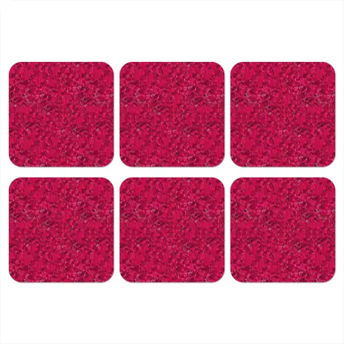Vloeiend - Verf - Texturen - Rood onderzetter kurk middel 366 -3d