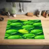 Limoen - Groen - Water Inductie beschermer vinyl 3mm klein 276 -sfeer5