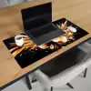 Bloemen - Goud - Graffiti - Zwart - Abstract Muismat XXL klein -sfeer1