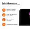 Kreeft - Paars - Roze - Zwart - Stippen - Lila Inductie beschermer vinyl 3mm klein -zzzzzzz-td-ups